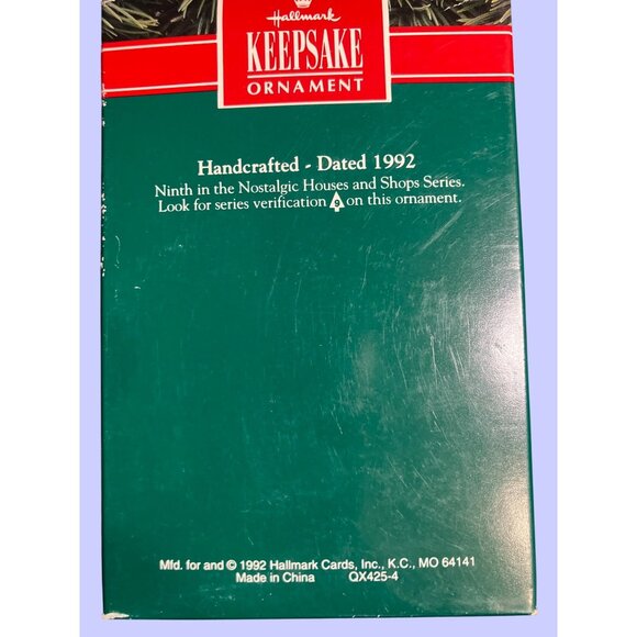 Hallmark Keepsake Ornament Five-And-Ten-Cent Store Nostalgic Houses & Shops 1992 - Picture 9 of 12